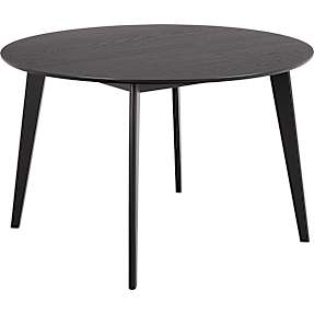 Roxby spisebord - sort lakeret egetræsfinér