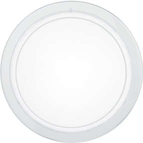 Planet 1 væg- og loftlampe - hvid