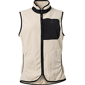 Nordic Nature dame fleece vest str. S - beige