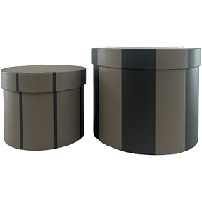 Salling opbevaringskasser sæt á 2 - grå