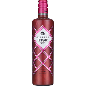 Glitter Fisk Ruby