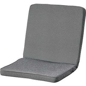 Verona all weather sæde- og ryghynde - grå