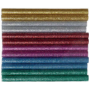 Limstænger glimmer - 12 stk.