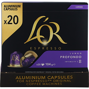 Lungo Profondo kaffekapsler
