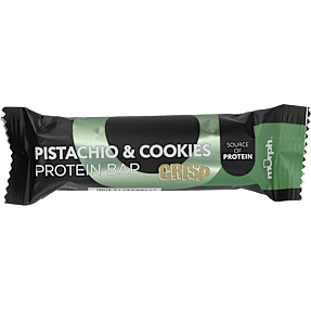 Proteinbar m. kiks og pistacienødder