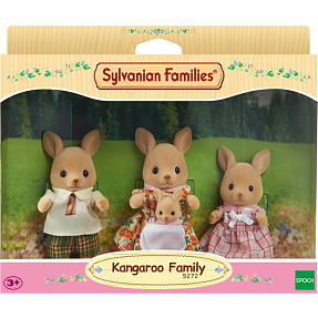 Sylvanian kænguru familien