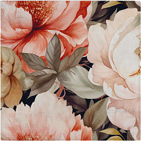 Mønstrede servietter 33x33 cm 20-pak