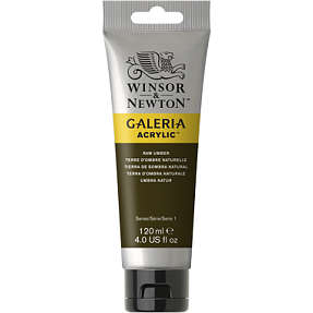Winsor & Newton Galeria acrylic  120ml Raw Umber 554