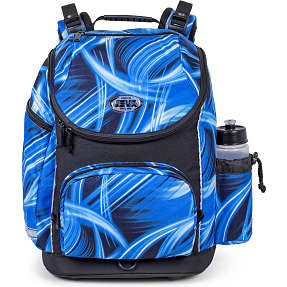 JEVA skoletaske - Square Lightning