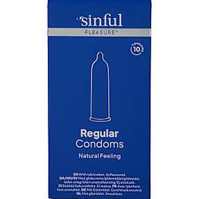 Sinful Regular kondomer 10 stk