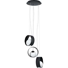 Camargo klyngependel - sort