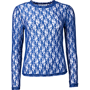 VRS dame top str. M - blå