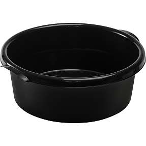Balje rund 8 liter - sort