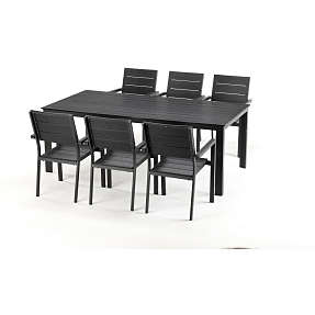 Carlton havesæt med 6 stole