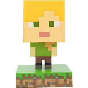 Minecraft Alex lampe - multifarvet