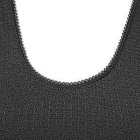 VRS dame BH str. XL/2XL - sort