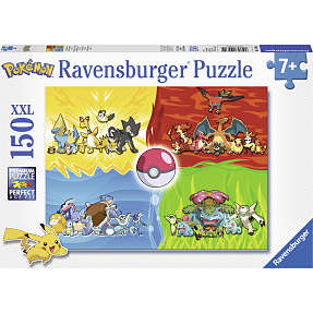 Pokémon puslespil - 150 brikker
