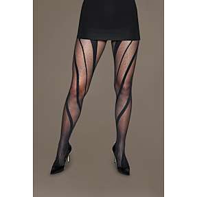 VRS dame strømpebuks Genova str. S/M - sort