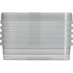 Condibøtter m. låg 5-pak (800ml)