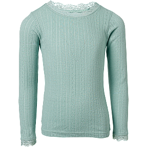 VRS børne bluse str. 134/140 - grøn