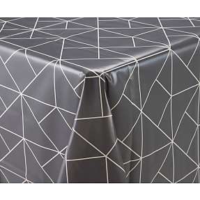 Voksdug - grafisk mørkegrå