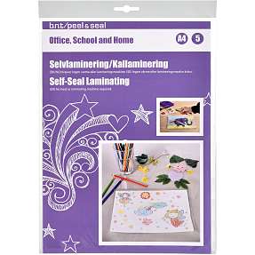 Koldlamineringsark 5 stk. A4