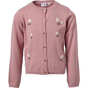 VRS børne cardigan str. 146/152 - rosa