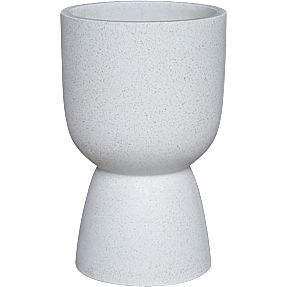 Capri fiberkrukke Ø25 H37 - hvid