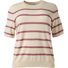 VRS dame strik T-shirt str. 48 - beige