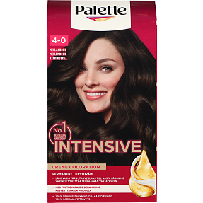 Permanent hårfarve 4-0 Soft Mid Brown m. olier