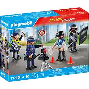 Playmobil politisæt 71730 35 dele