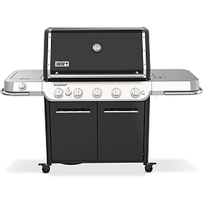 Weber Summit e, sort gasgrill
