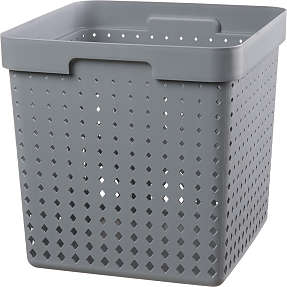 Seoul Basket kurv - grå (XL)