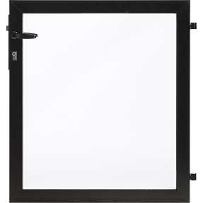 Smart fence - dør 125 - med klar glas