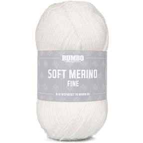 BUMBO Soft Merino Fine Uldgarn - Hvid 1101