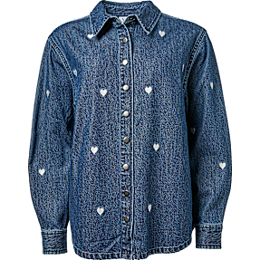 VRS dame skjorte str. S - blå