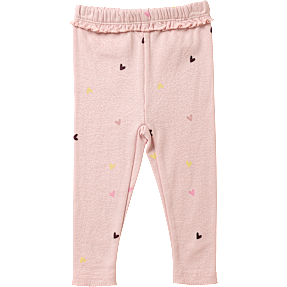 VRS baby leggings str. 56 - lyserød