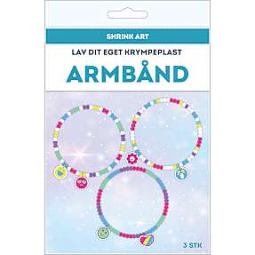 Krympeplast armbånd - smileys