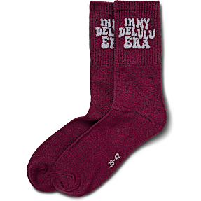 VRS tennisstrømper str. 35/38 - bordeaux