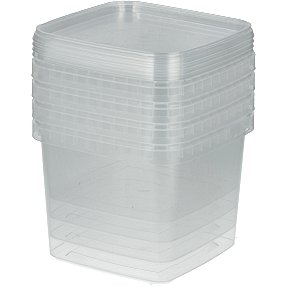 Condibøtter m/låg - 4-pak (1150ml)