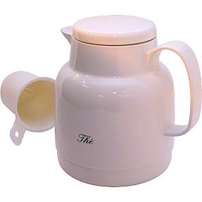 Helios thé termokande 1 liter - hvid
