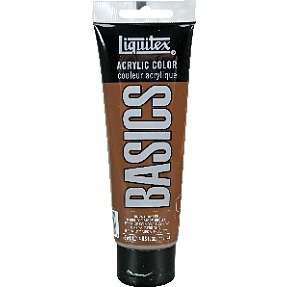 Liquitex basics 118 ml - burnt umber 128
