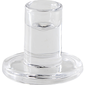 Lysestage H:6 cm - klar