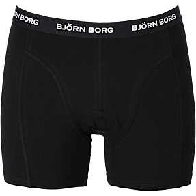 BJØRN BORG herre 3-pak tights str. M - sort