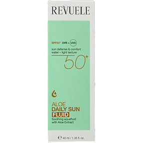 Dagcreme m. aloe vera m. SPF50