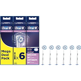 Oral-B Sensitive Clean tandbørstehoveder 6-pak