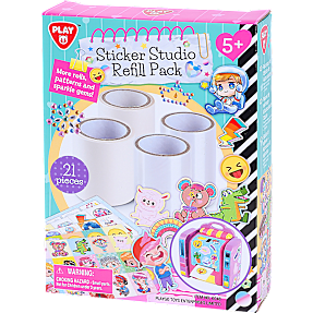Play klistermærke refill med 21 dele