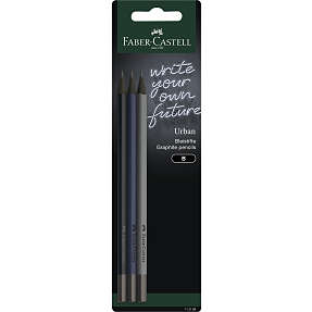 Faber-Castell Grafitblyant 3-pak