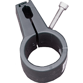 Hortus enkelt beslag for panelhegn ø34 mm - grøn