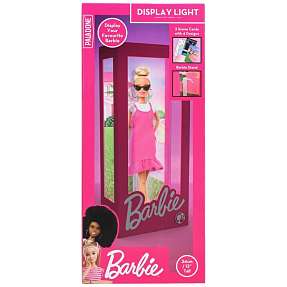 Barbie udstillingskasse lampe - lyserød